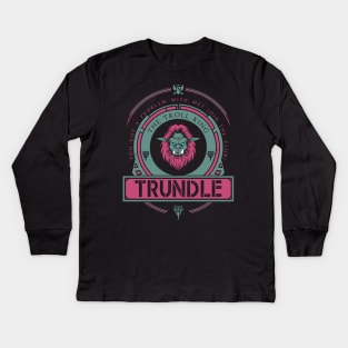 TRUNDLE - LIMITED EDITION Kids Long Sleeve T-Shirt